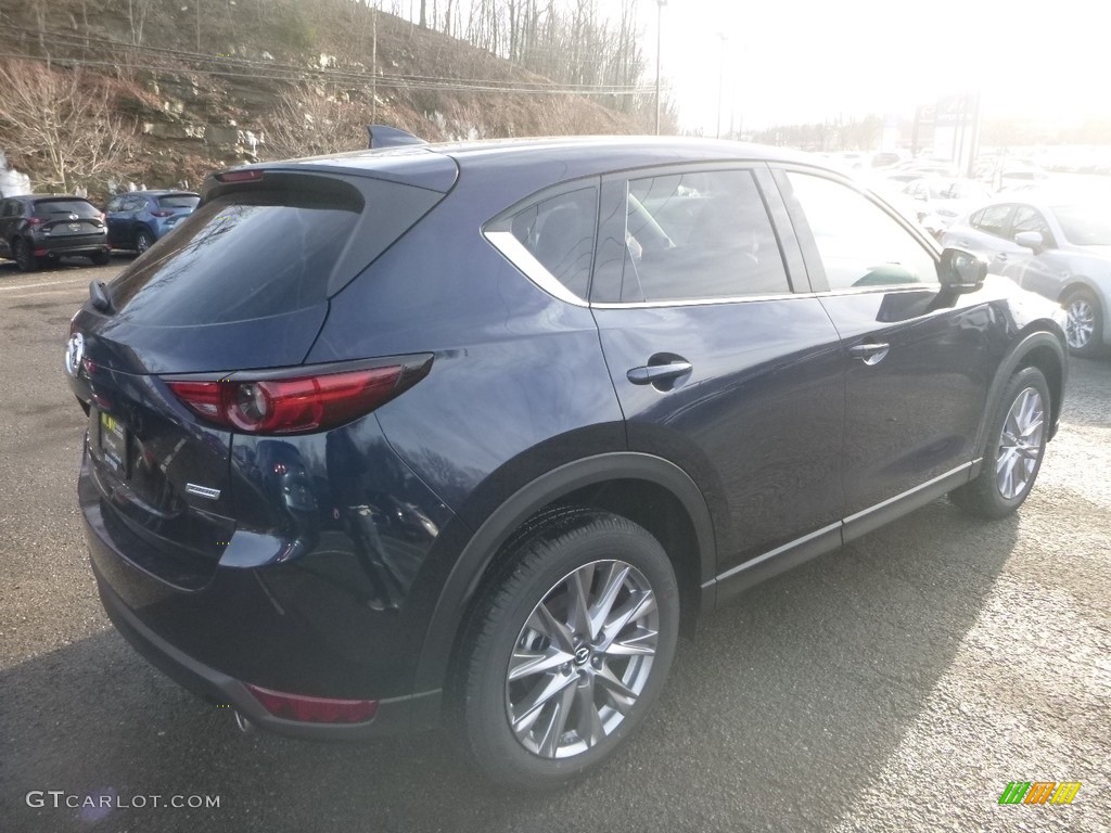 2019 CX-5 Grand Touring AWD - Deep Crystal Blue Mica / Black photo #2