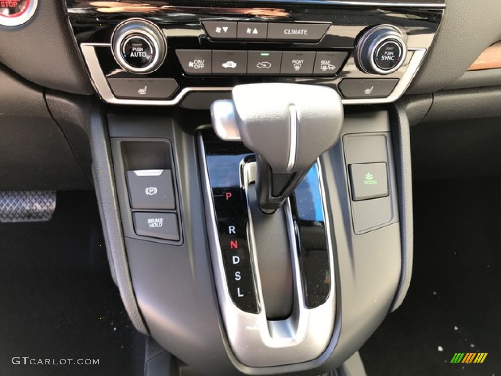 2019 CR-V EX-L AWD - Basque Red Pearl II / Gray photo #22