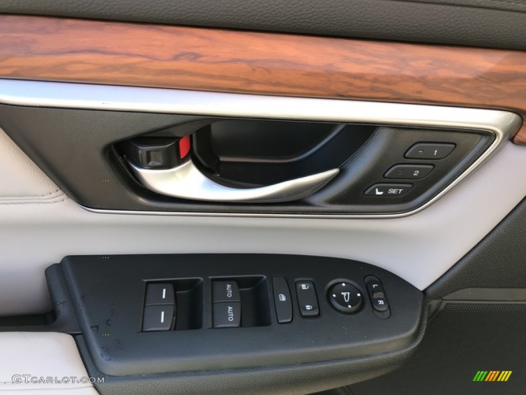 2019 CR-V EX-L AWD - Basque Red Pearl II / Gray photo #15