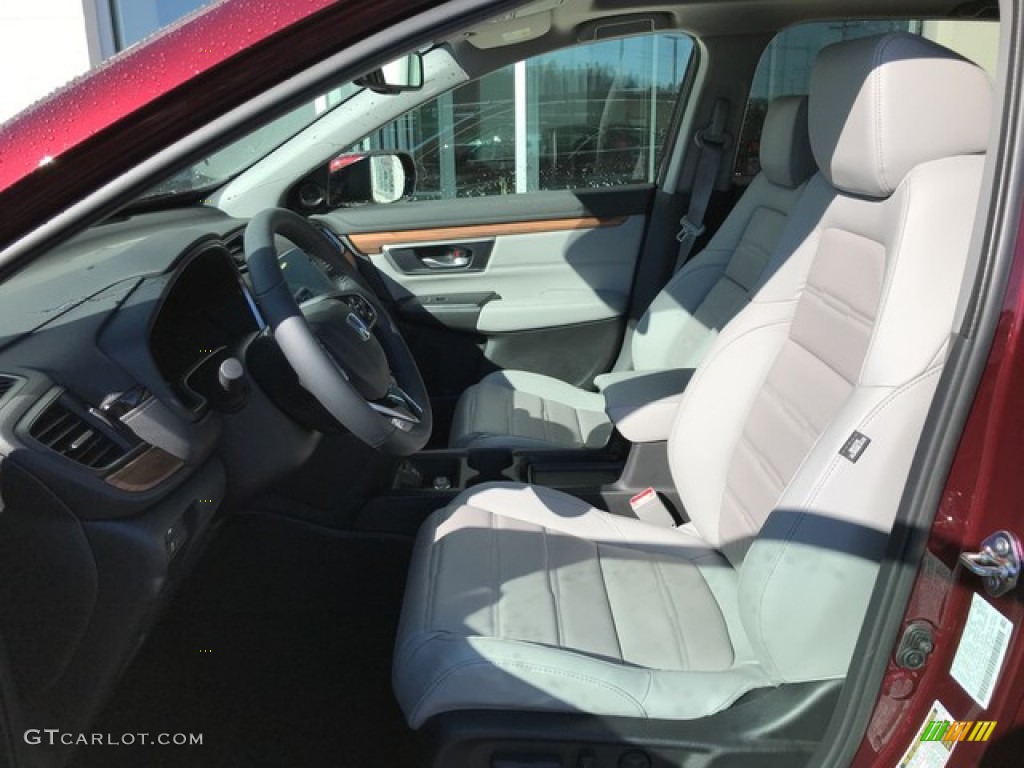 2019 CR-V EX-L AWD - Basque Red Pearl II / Gray photo #17