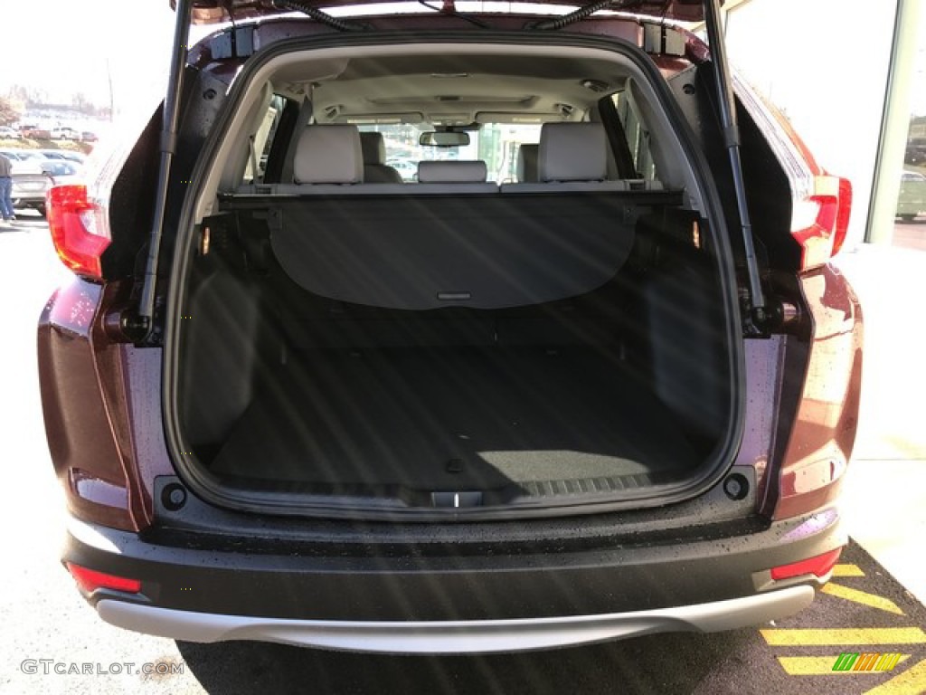 2019 CR-V EX-L AWD - Basque Red Pearl II / Gray photo #29