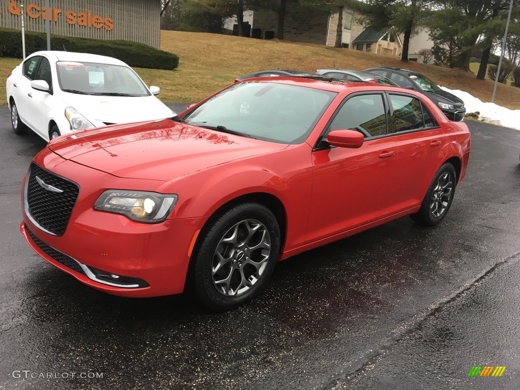 2016 300 S AWD - Redline Red Tri-Coat Pearl / Black photo #1