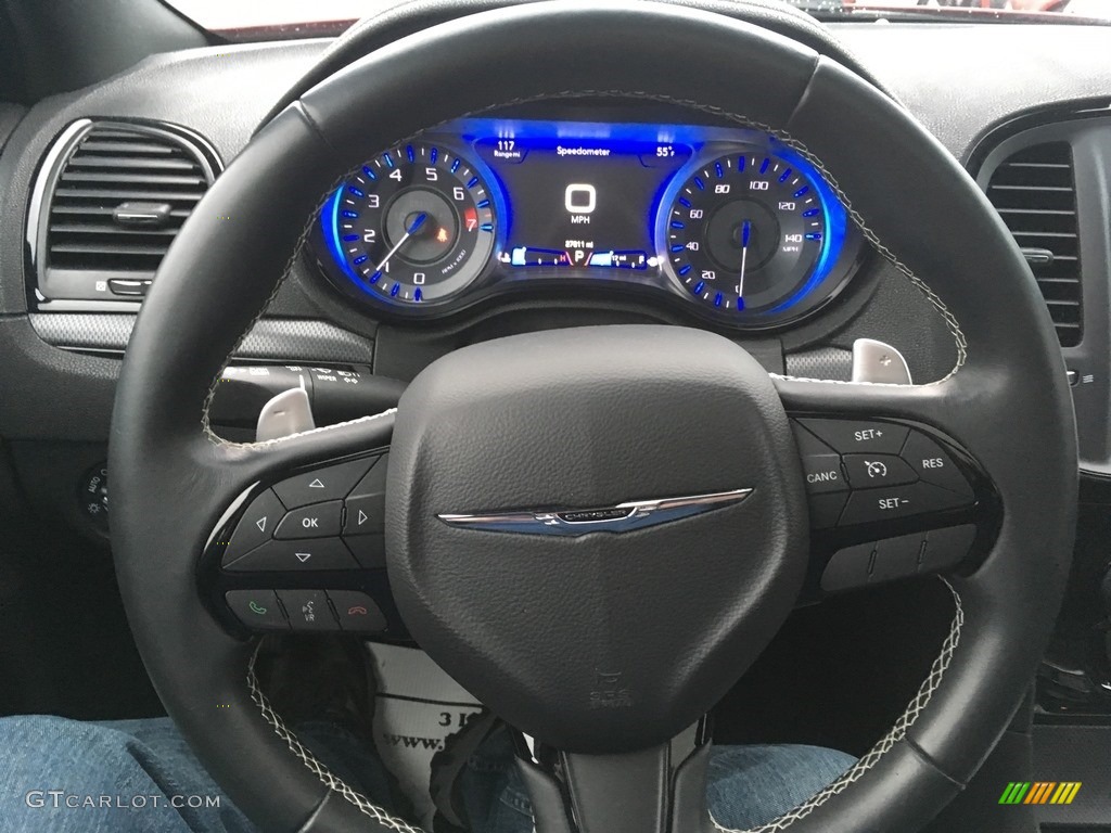 2016 300 S AWD - Redline Red Tri-Coat Pearl / Black photo #24