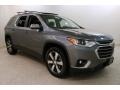 2019 Satin Steel Metallic Chevrolet Traverse LT AWD  photo #1