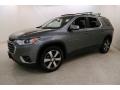 2019 Satin Steel Metallic Chevrolet Traverse LT AWD  photo #3