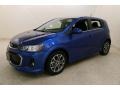 Kinetic Blue Metallic - Sonic LT Hatchback Photo No. 3