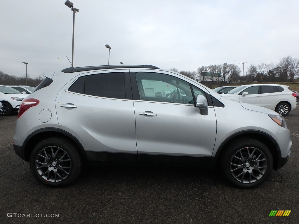 Quicksilver Metallic 2019 Buick Encore Sport Touring AWD Exterior Photo #131764052