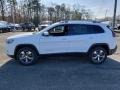 2019 Bright White Jeep Cherokee Limited 4x4  photo #3