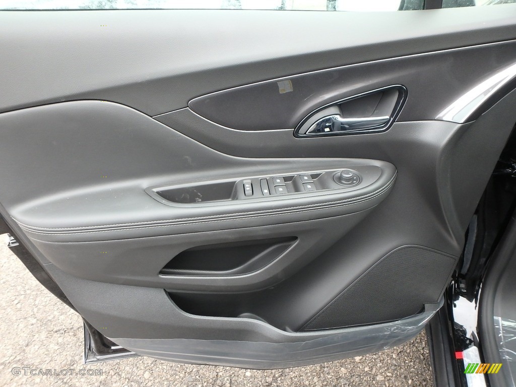 2019 Buick Encore Sport Touring AWD Ebony Door Panel Photo #131765474