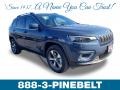 2019 Blue Shade Pearl Jeep Cherokee Limited 4x4  photo #1
