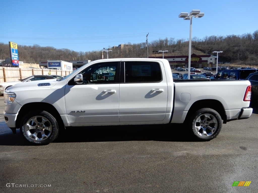 2019 1500 Big Horn Crew Cab 4x4 - Bright White / Black photo #2