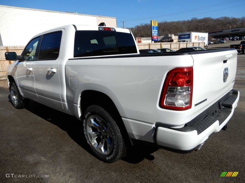 2019 1500 Big Horn Crew Cab 4x4 - Bright White / Black photo #3