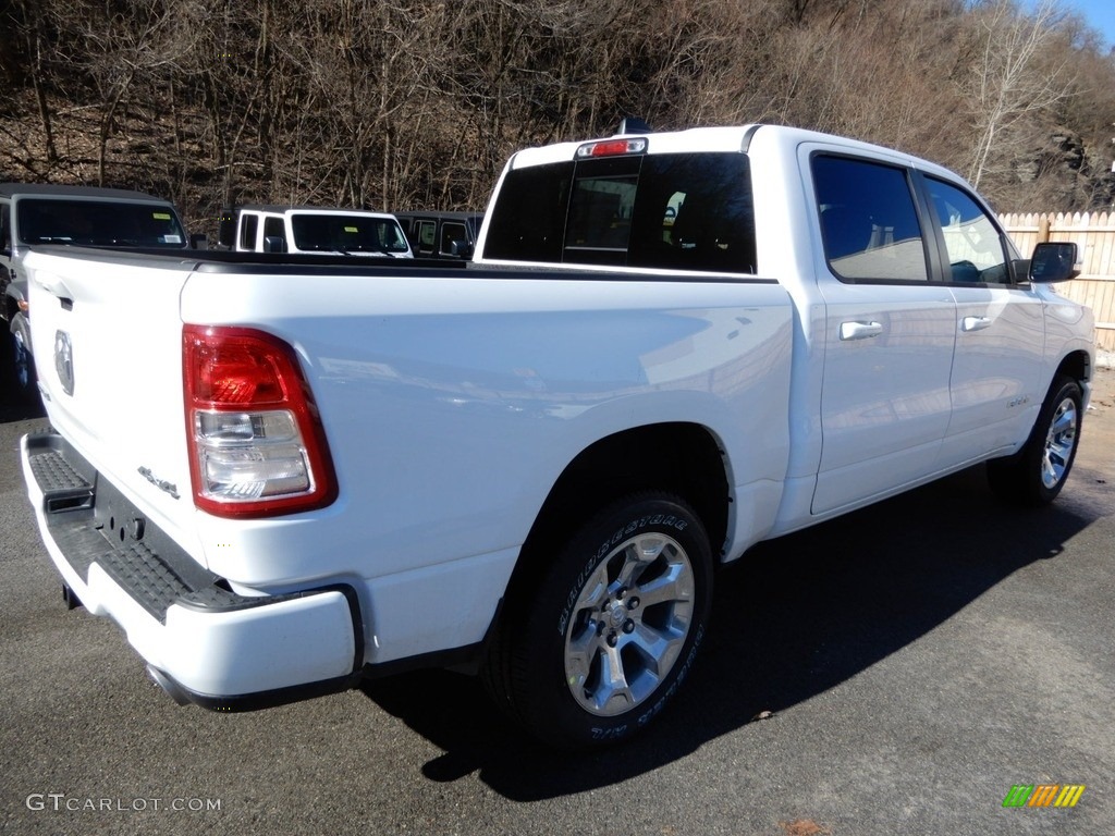 2019 1500 Big Horn Crew Cab 4x4 - Bright White / Black photo #5