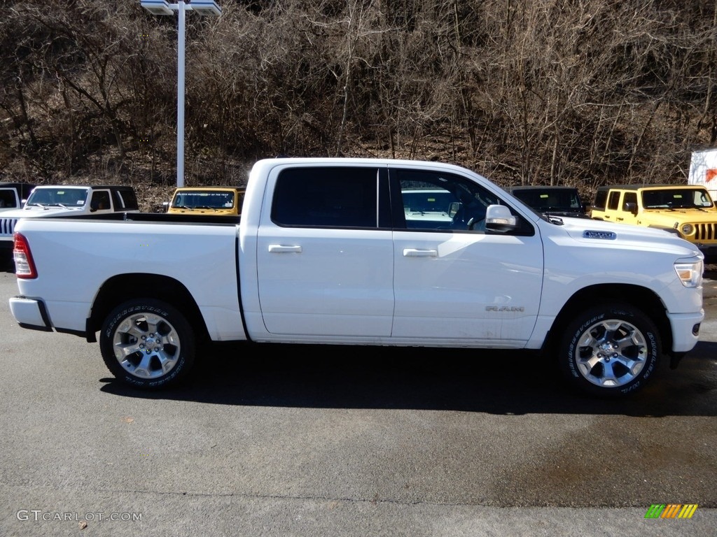 2019 1500 Big Horn Crew Cab 4x4 - Bright White / Black photo #6