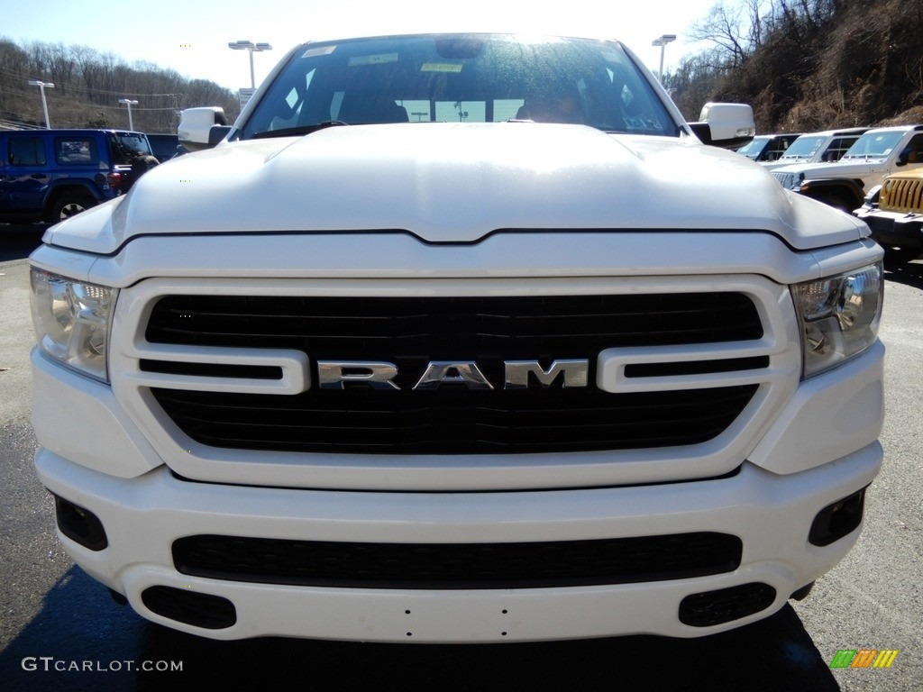 2019 1500 Big Horn Crew Cab 4x4 - Bright White / Black photo #8