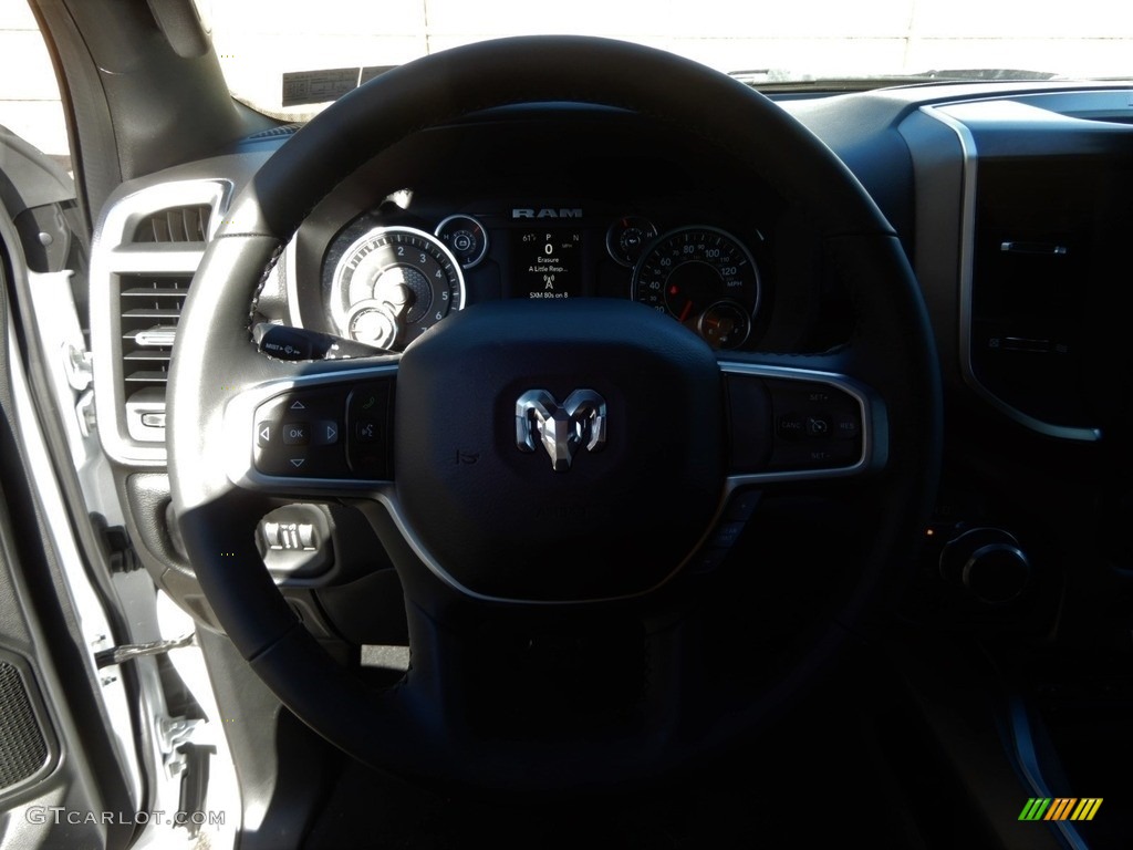 2019 1500 Big Horn Crew Cab 4x4 - Bright White / Black photo #19
