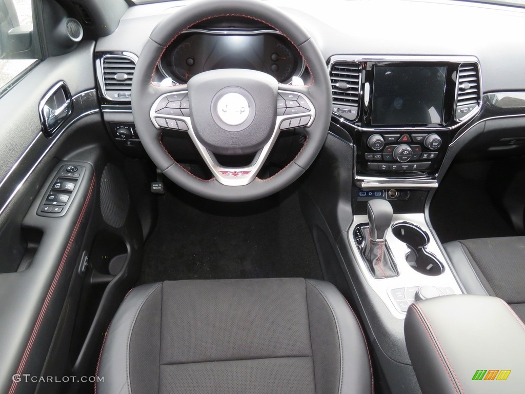 2019 Jeep Grand Cherokee Trailhawk 4x4 Black Dashboard Photo #131767754