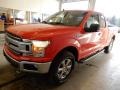 2019 Race Red Ford F150 XLT SuperCab 4x4  photo #4