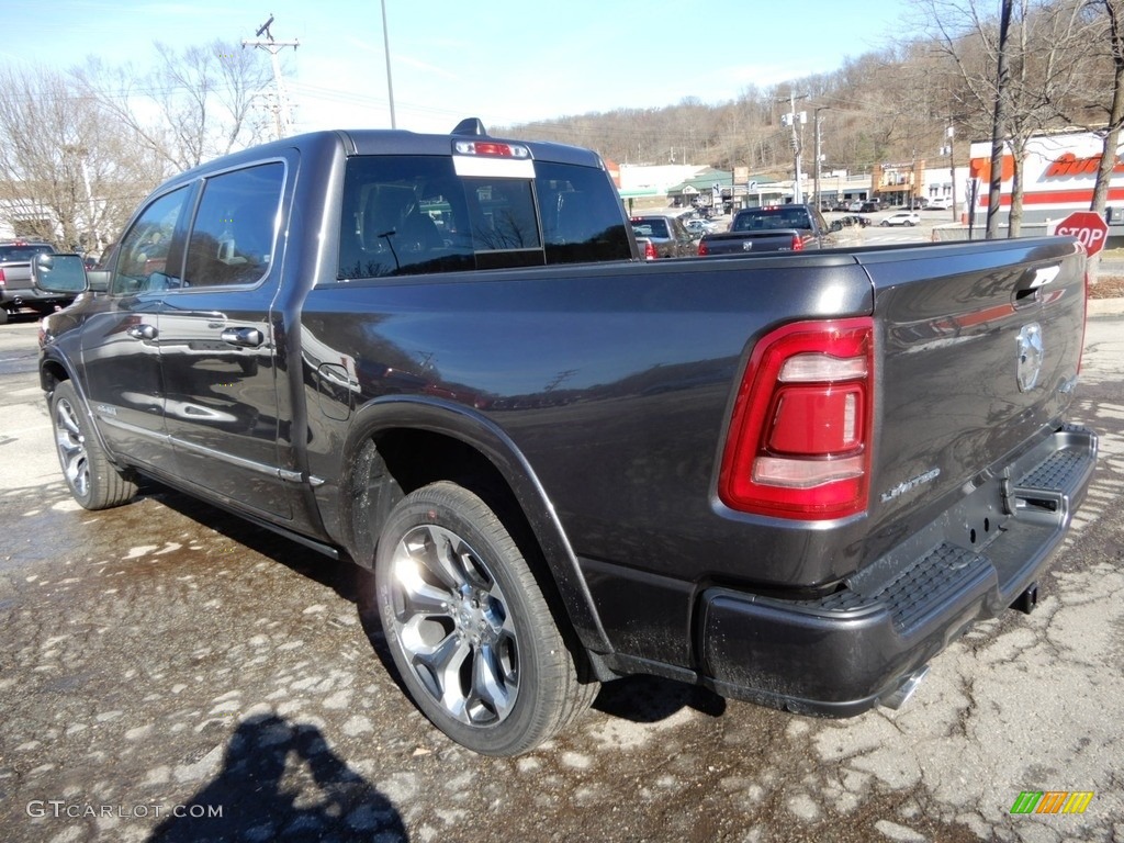 2019 1500 Limited Crew Cab 4x4 - Granite Crystal Metallic / Indigo/Frost photo #3