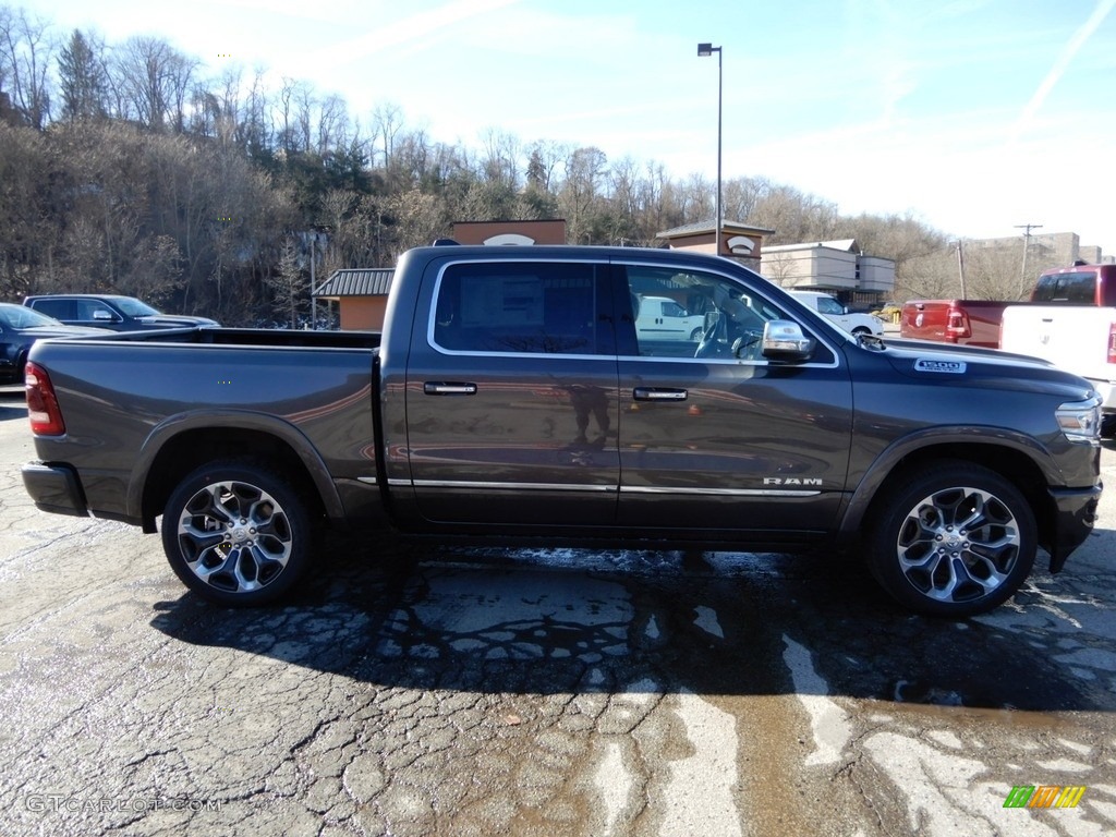 2019 1500 Limited Crew Cab 4x4 - Granite Crystal Metallic / Indigo/Frost photo #6