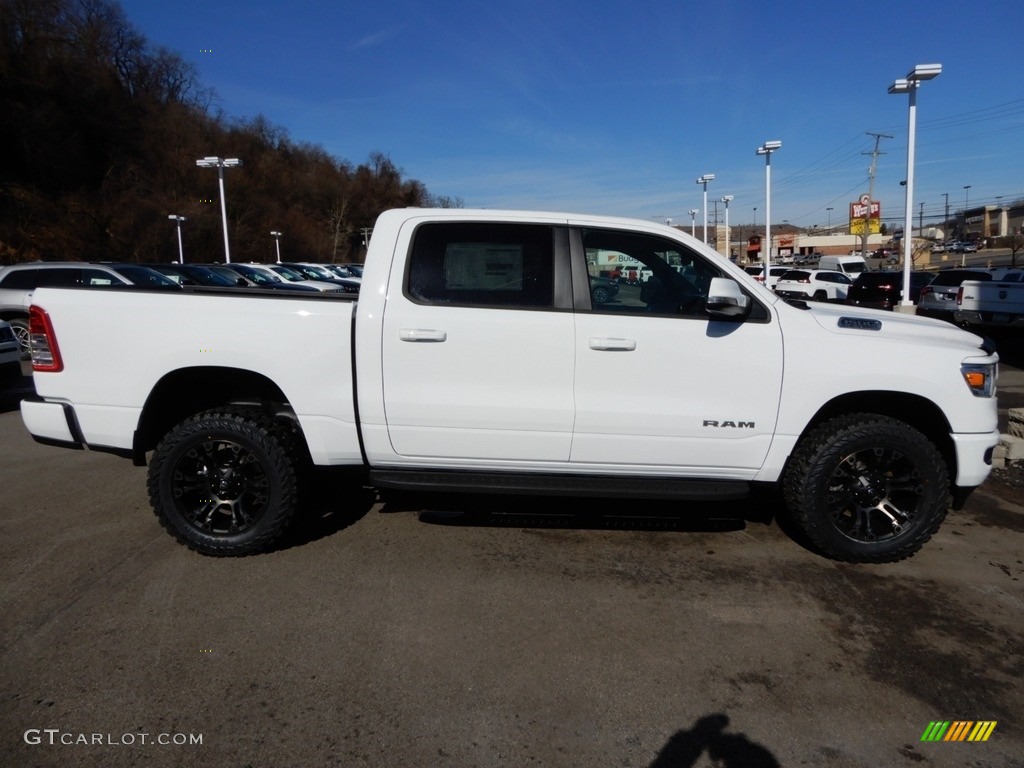 2019 1500 Big Horn Crew Cab 4x4 - Bright White / Black photo #6