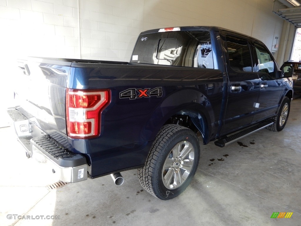 2019 F150 XLT SuperCrew 4x4 - Blue Jeans / Earth Gray photo #2