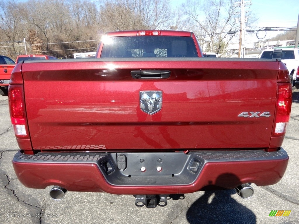 2019 1500 Classic Express Quad Cab 4x4 - Delmonico Red Pearl / Black/Diesel Gray photo #4