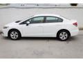 Taffeta White - Civic LX Sedan Photo No. 8
