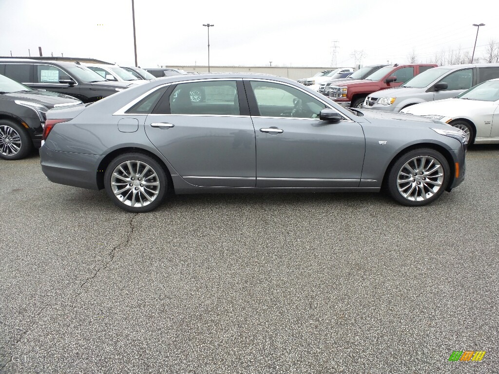 Satin Steel Metallic 2019 Cadillac CT6 Luxury AWD Exterior Photo #131772167