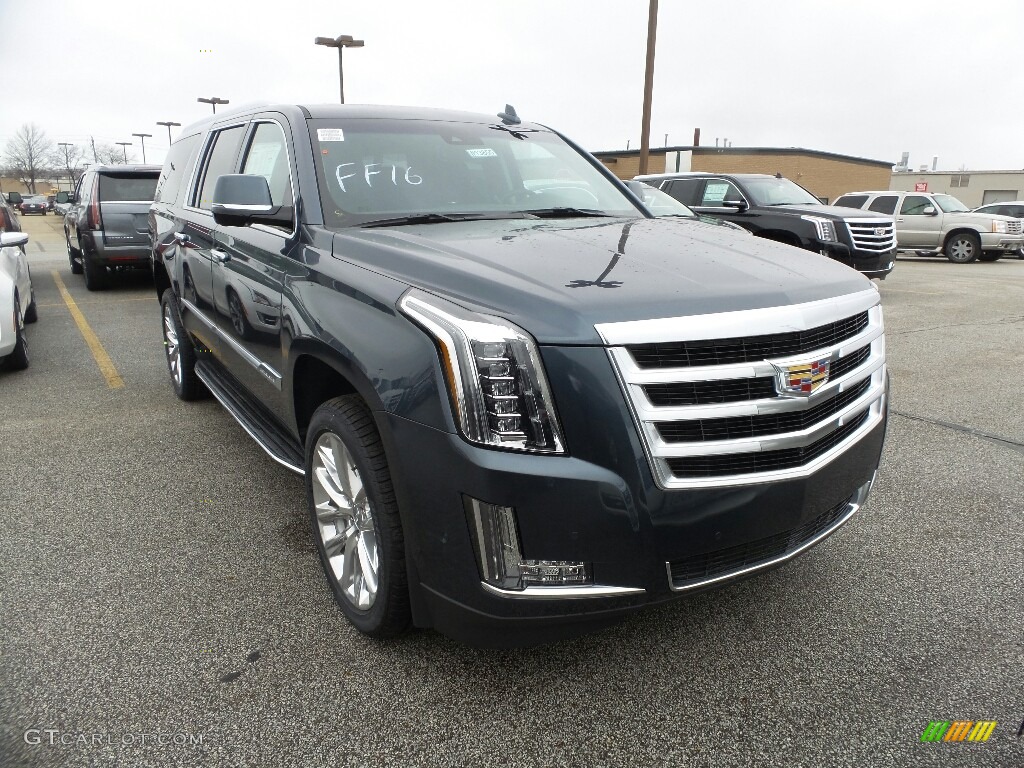 2019 Escalade ESV Luxury 4WD - Shadow Metallic / Jet Black photo #1