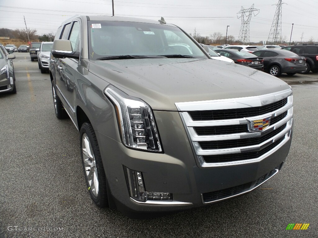 Bronze Dune Metallic 2019 Cadillac Escalade Premium Luxury 4WD Exterior Photo #131773367