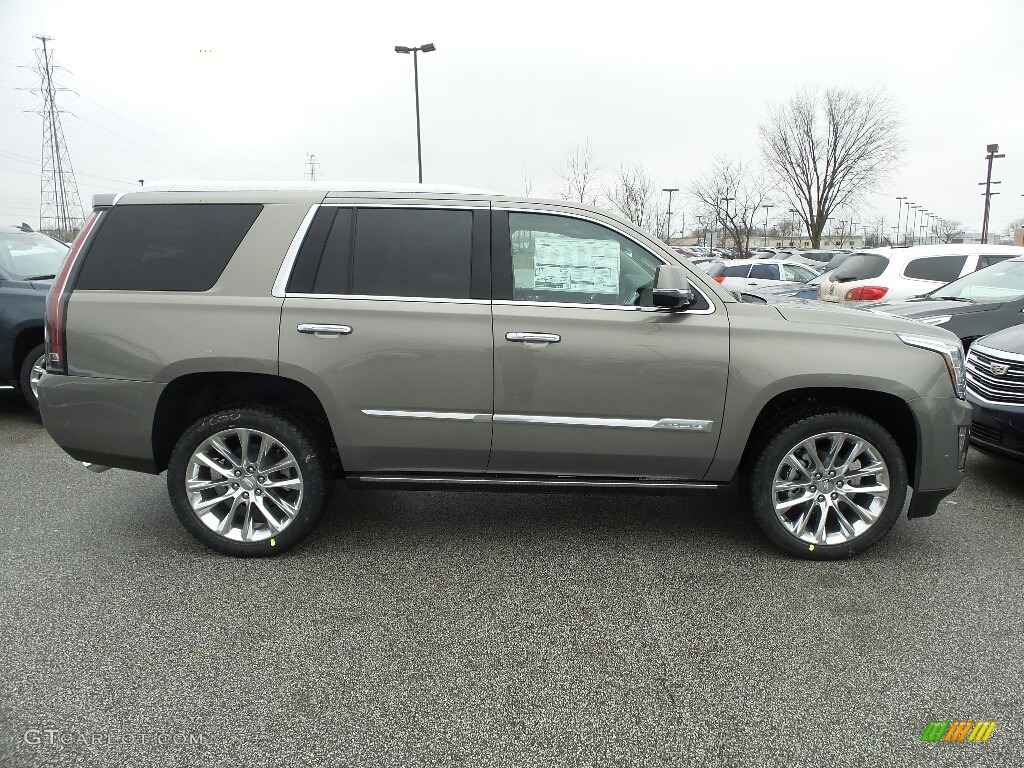 Bronze Dune Metallic 2019 Cadillac Escalade Premium Luxury 4WD Exterior Photo #131773397