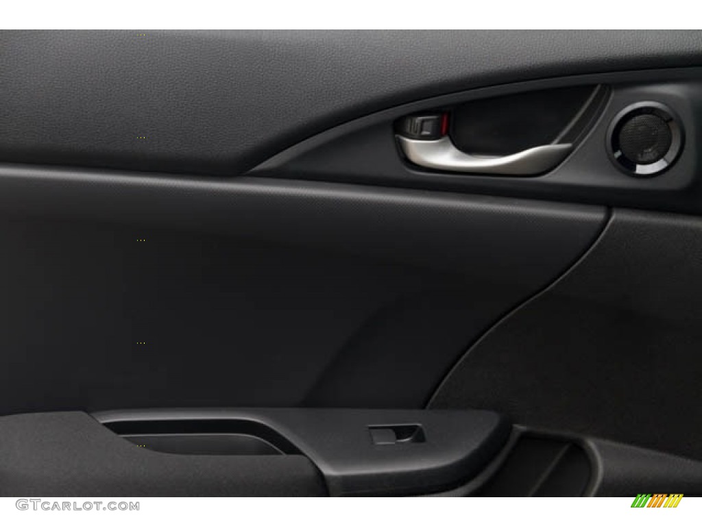 2019 Civic EX Hatchback - Crystal Black Pearl / Black photo #35