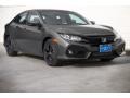 2019 Polished Metal Metallic Honda Civic EX Hatchback  photo #1