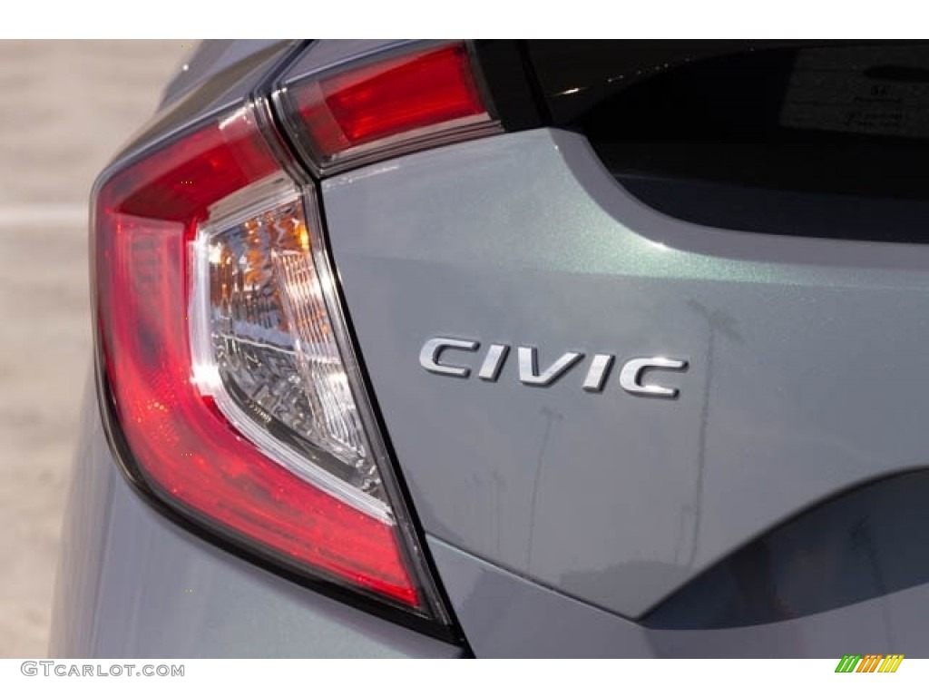 2019 Civic Sport Hatchback - Sonic Gray Pearl / Black photo #7