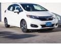 2019 Platinum White Pearl Honda Fit EX  photo #1