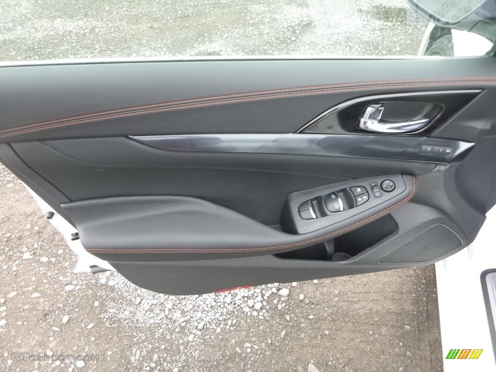 2019 Nissan Maxima SR Charcoal Door Panel Photo #131776349