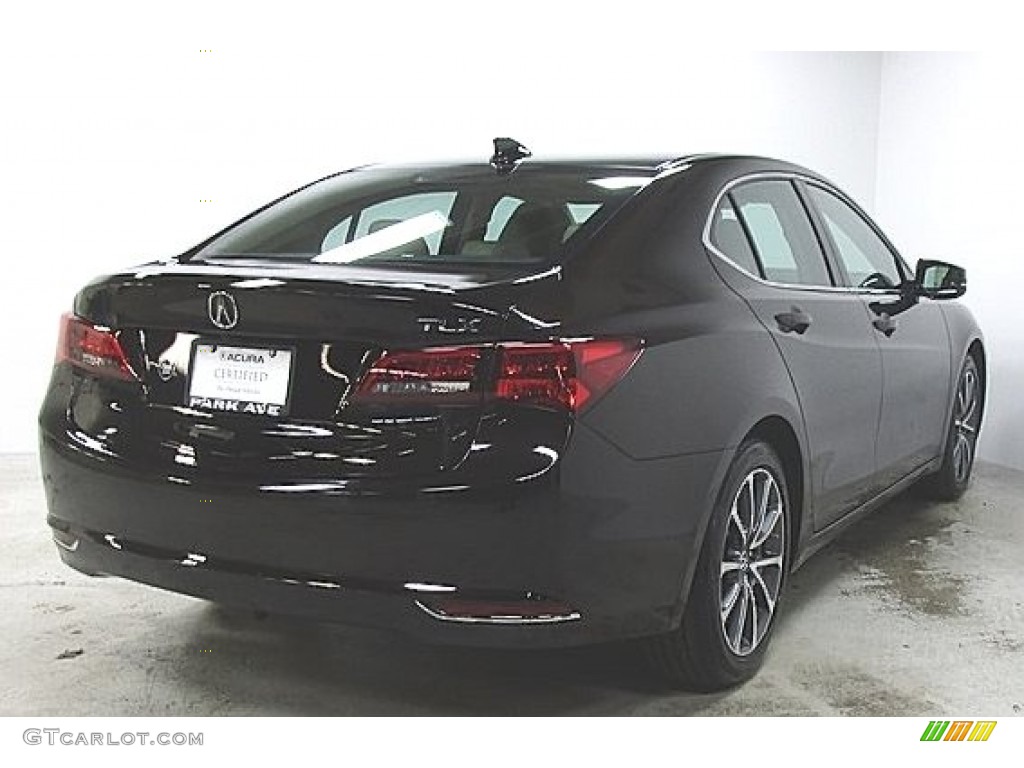 2017 TLX V6 Technology Sedan - Black Copper Pearl / Parchment photo #3