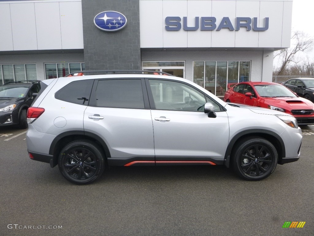 Ice Silver Metallic 2019 Subaru Forester 2.5i Sport Exterior Photo #131778692