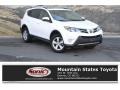 Super White - RAV4 XLE AWD Photo No. 1