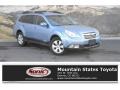 2011 Sky Blue Metallic Subaru Outback 2.5i Premium Wagon #131761071