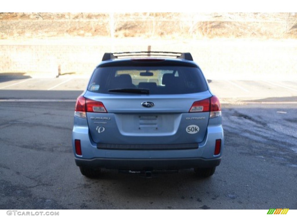 2011 Outback 2.5i Premium Wagon - Sky Blue Metallic / Off Black photo #5