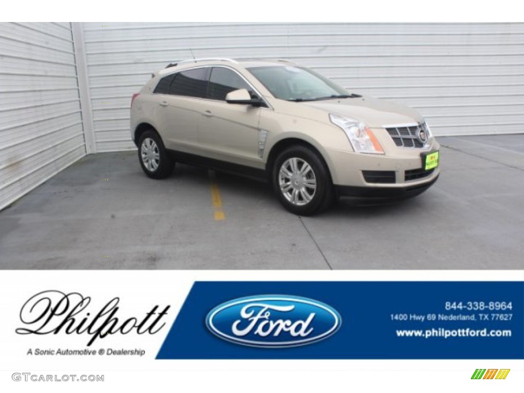 2010 SRX V6 - Gold Mist / Shale/Brownstone photo #1