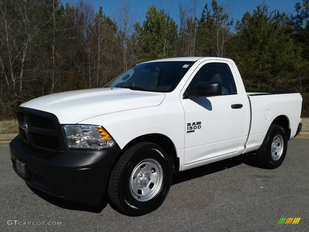 2019 1500 Classic Tradesman Regular Cab - Bright White / Black/Diesel Gray photo #2