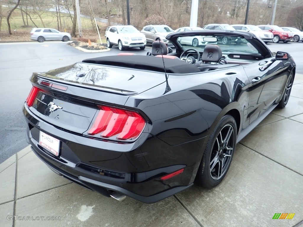 2018 Mustang EcoBoost Premium Convertible - Shadow Black / Showstopper Red photo #5