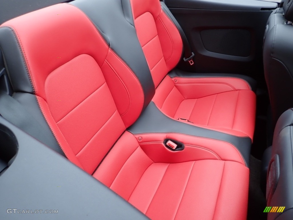 Showstopper Red Interior 2018 Ford Mustang Ecoboost Premium