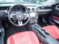 Showstopper Red 2018 Ford Mustang EcoBoost Premium Convertible Interior Color