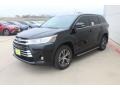 2019 Midnight Black Metallic Toyota Highlander XLE  photo #4