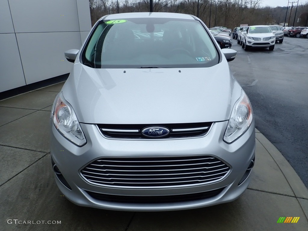 2015 C-Max Hybrid SEL - Ingot Silver Metallic / Charcoal Black photo #9