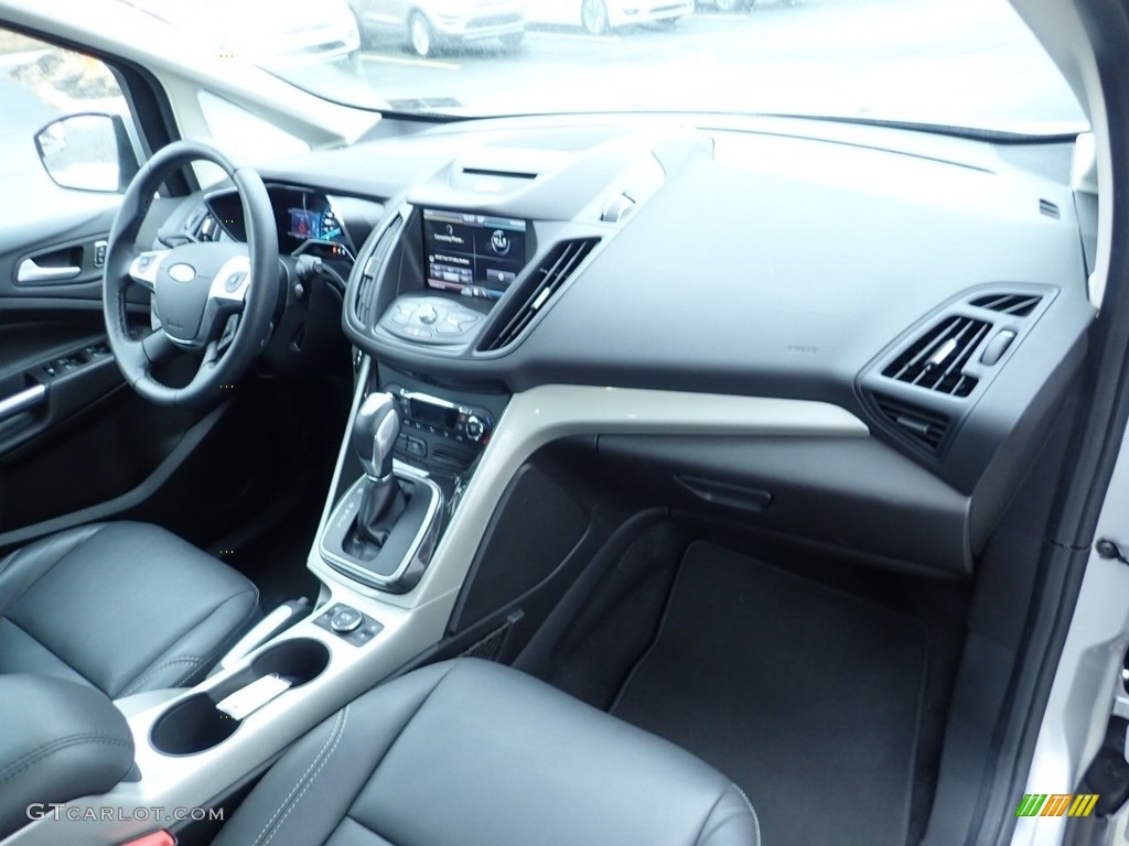 2015 C-Max Hybrid SEL - Ingot Silver Metallic / Charcoal Black photo #12